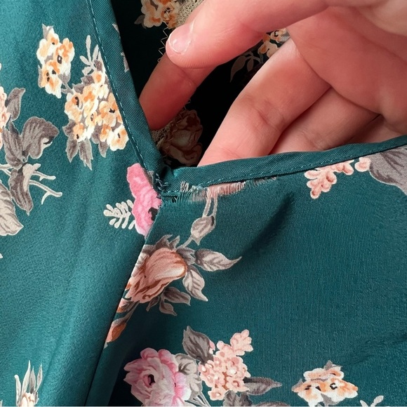 Vintage California Dynasty Floral Maxi Slip Dress - Picture 6 of 8